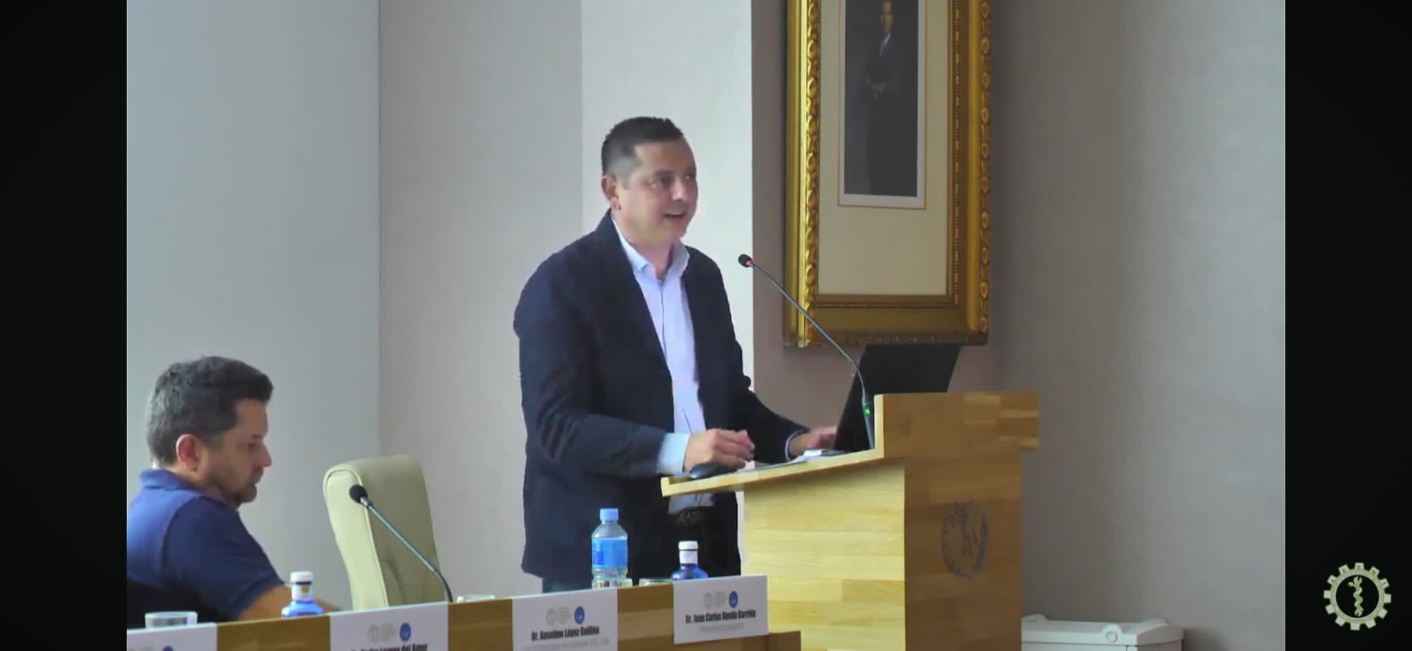 Francisco Hita en su intervención en CIEMET